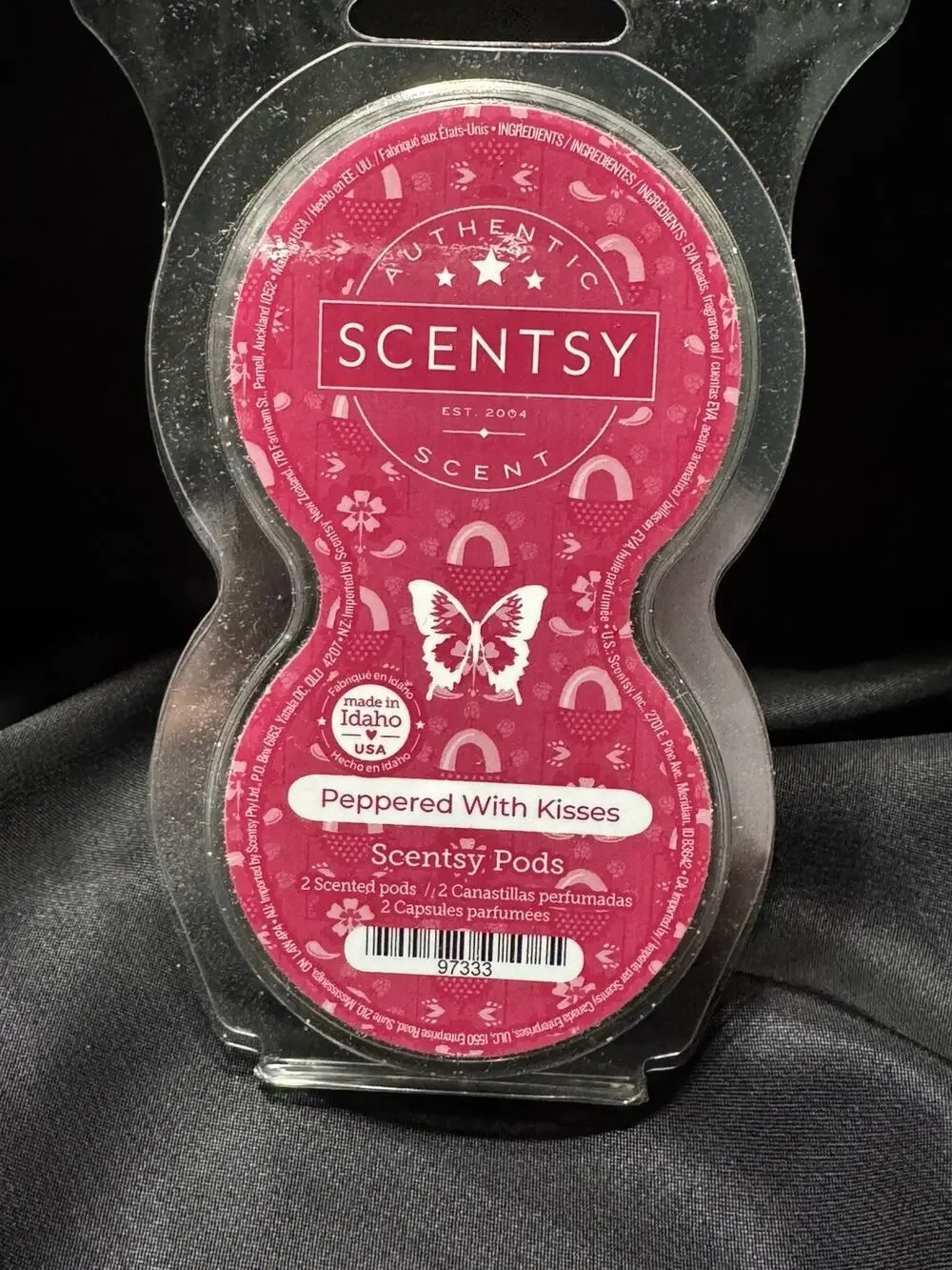 NEW Scentsy Peppered With Kisses Pods